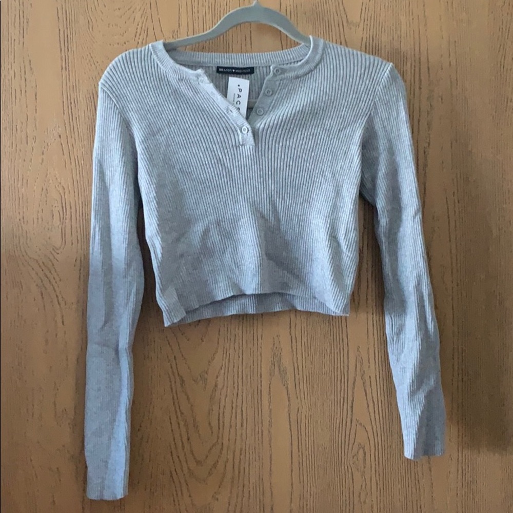 Brandy Melville cropped sweater.